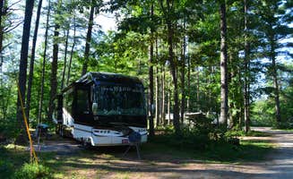 Nancy W.'s photo of rv camping at Pine Grove Campground & Cottages near Houlton, ME
