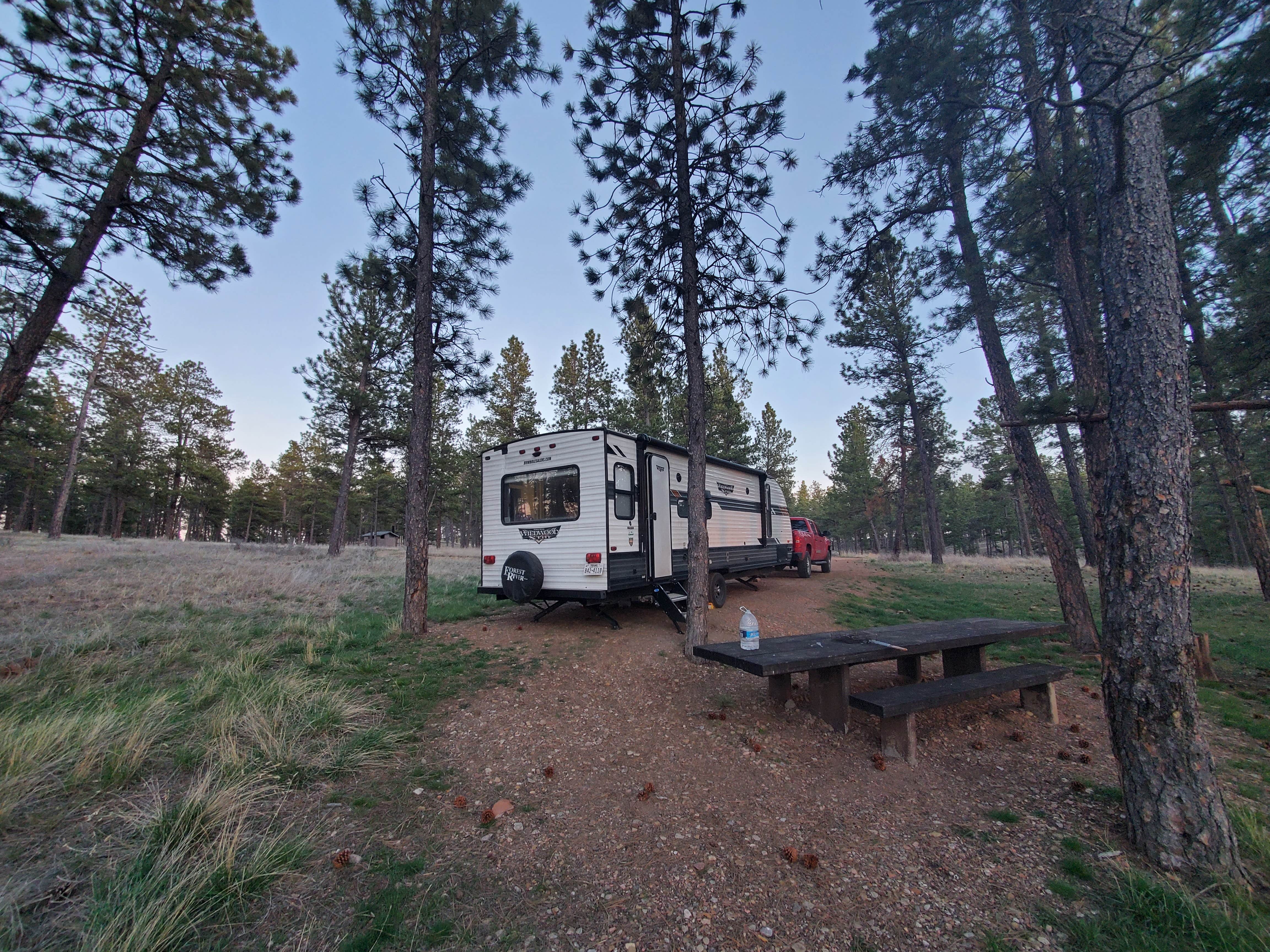 Allyse's photo of rv camping at Red Shale Campground & Geocache Site near Colstrip, MT