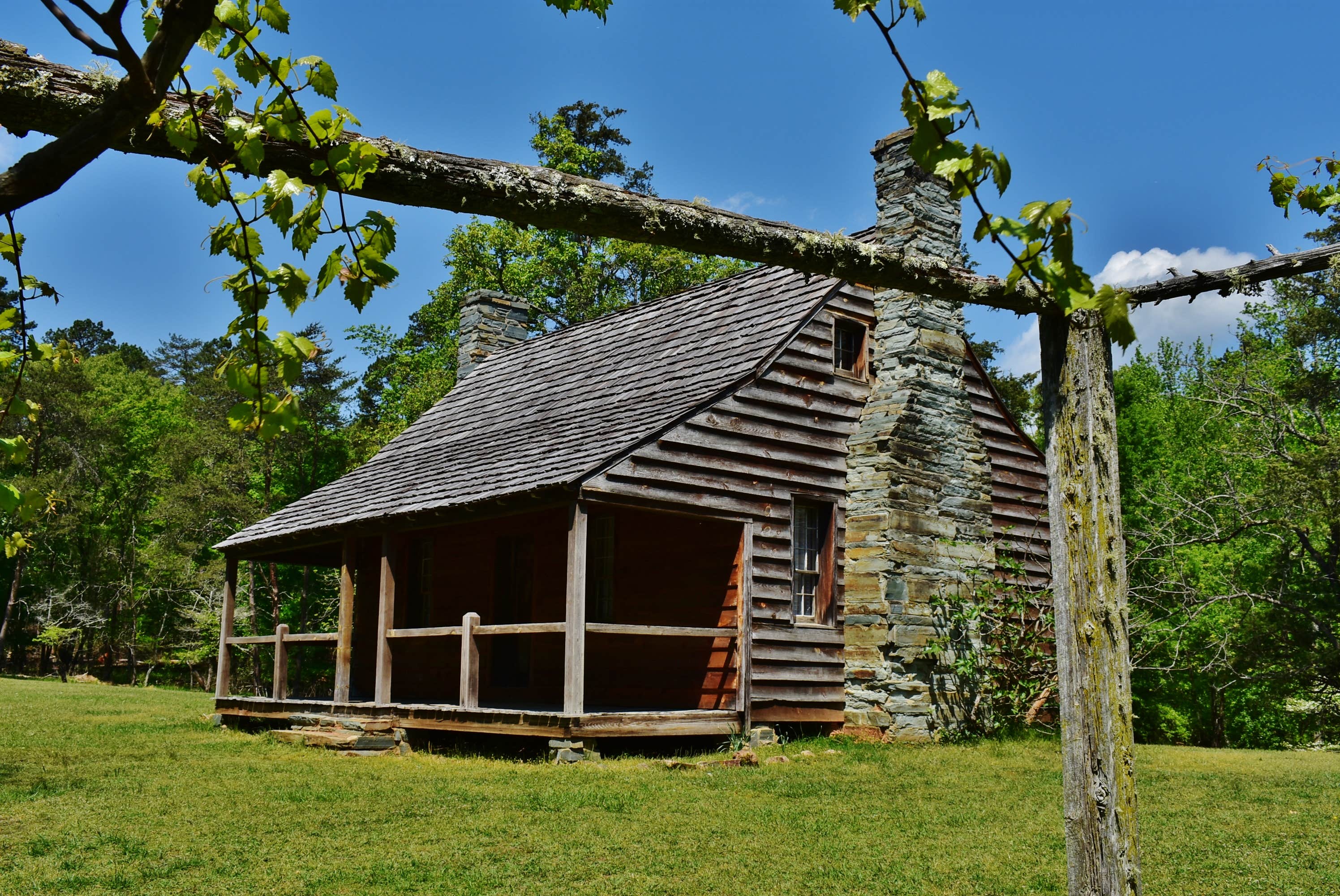 Myron C.'s photo of glamping accommodations at Morrow Mountain State Park Campground near Rockingham, NC