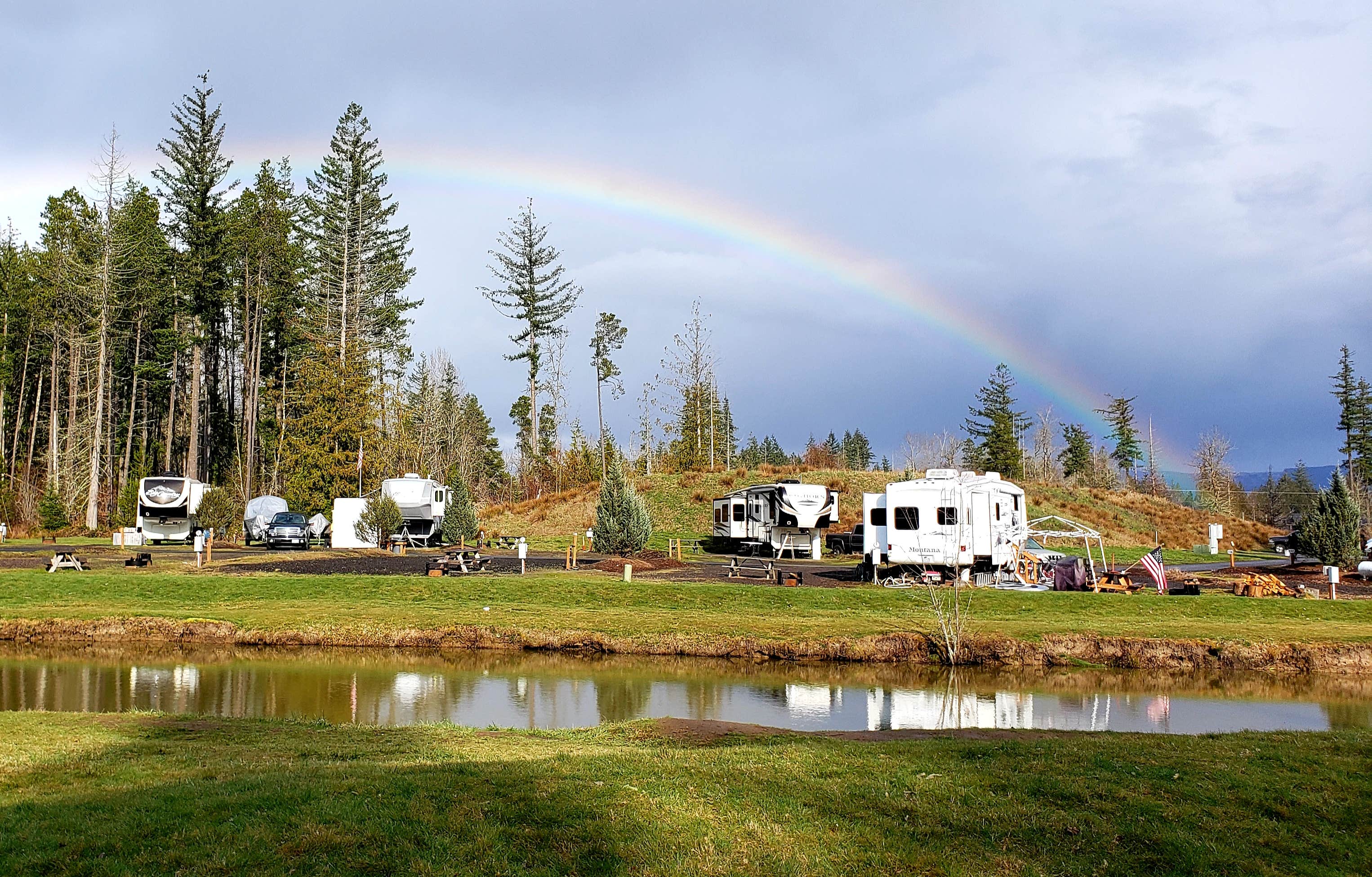 Silver Cove RV Resort ..'s photo of rv camping at Silver Cove RV Resort near Toledo, WA