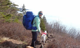 Camping near Huckins Beach and Trail: Long Point — Cutler Coast Ecological Reserve, Whiting, Maine