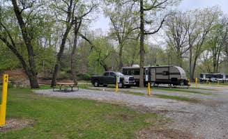 Katie H.'s photo of rv camping at Sugar Creek Campground near Indianapolis, IN