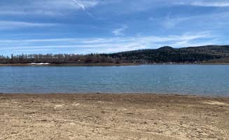 Jennifer's photo of a dispersed camping area at Kolob Resevoir in Utah