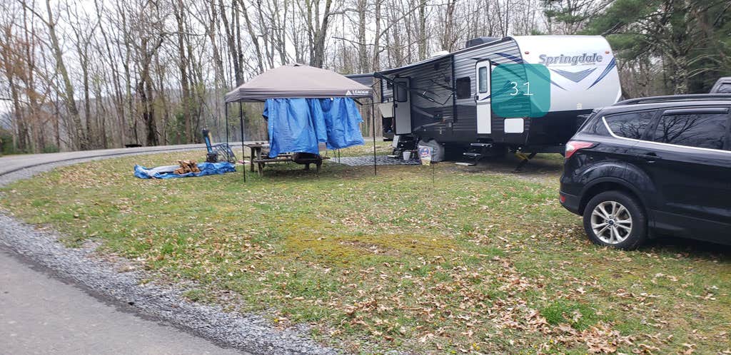 Jean C.'s photo at Babcock State Park Campground near Edmond, WV
