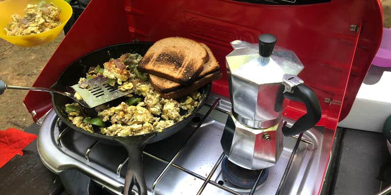 Camper submitted image from Wompatuck State Park Campground