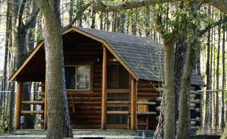 Myron C.'s photo of glamping accommodations at Wilmington KOA near Kure Beach, NC