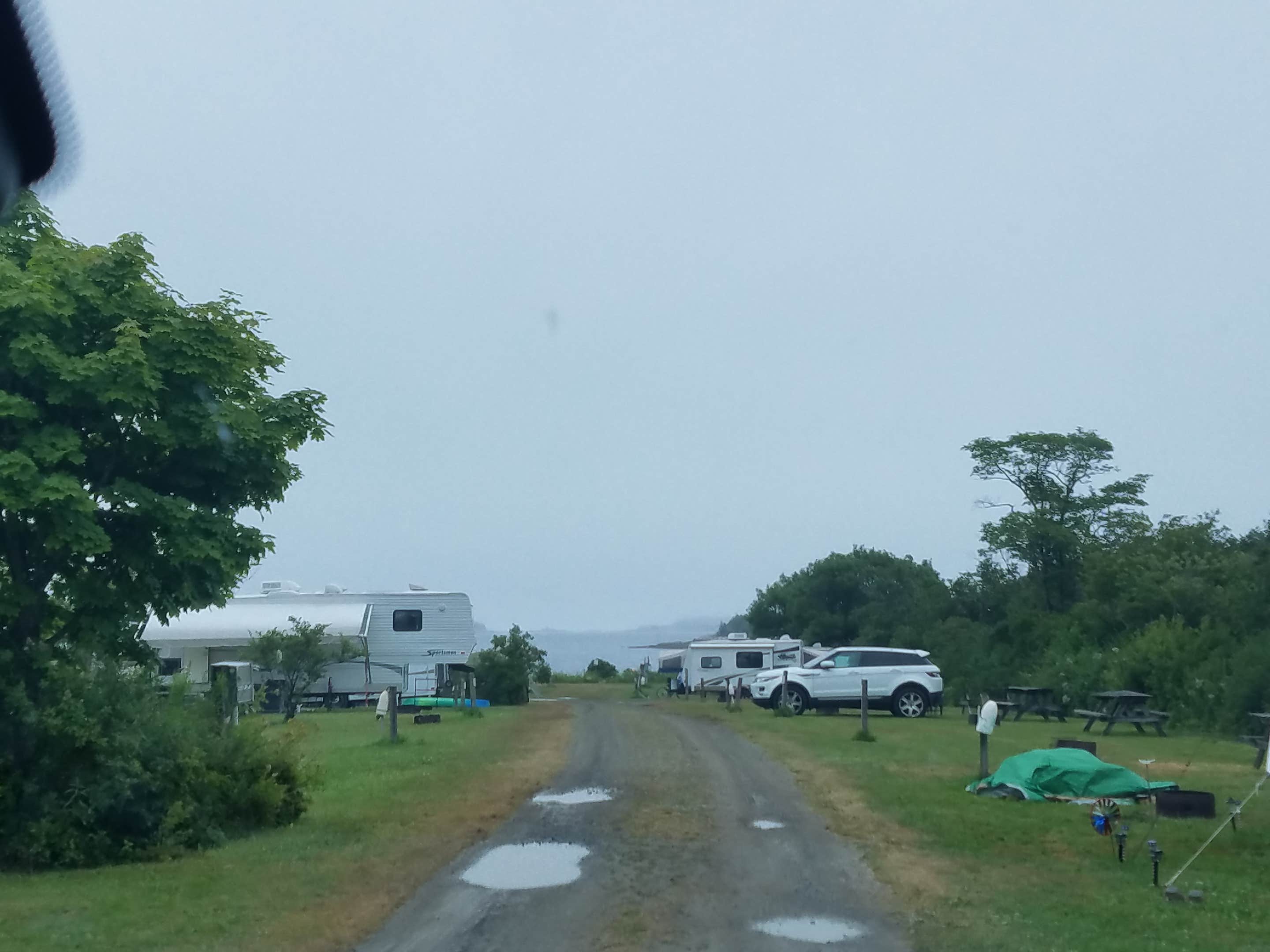 Nancy W.'s photo of rv camping at Lobster Buoy Campsites near Monhegan, ME