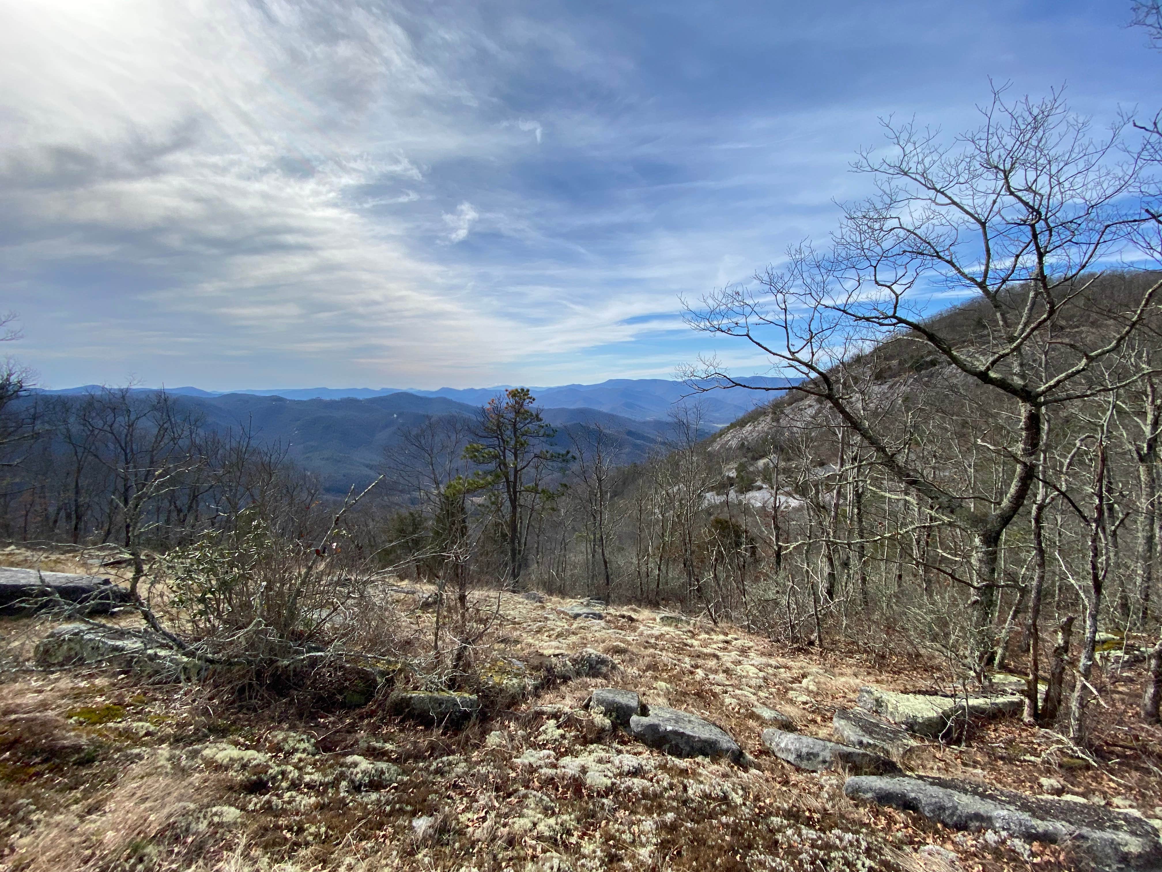 Camper-submitted photo at Whiterock Gap Backcountry Campsite near Otto, NC