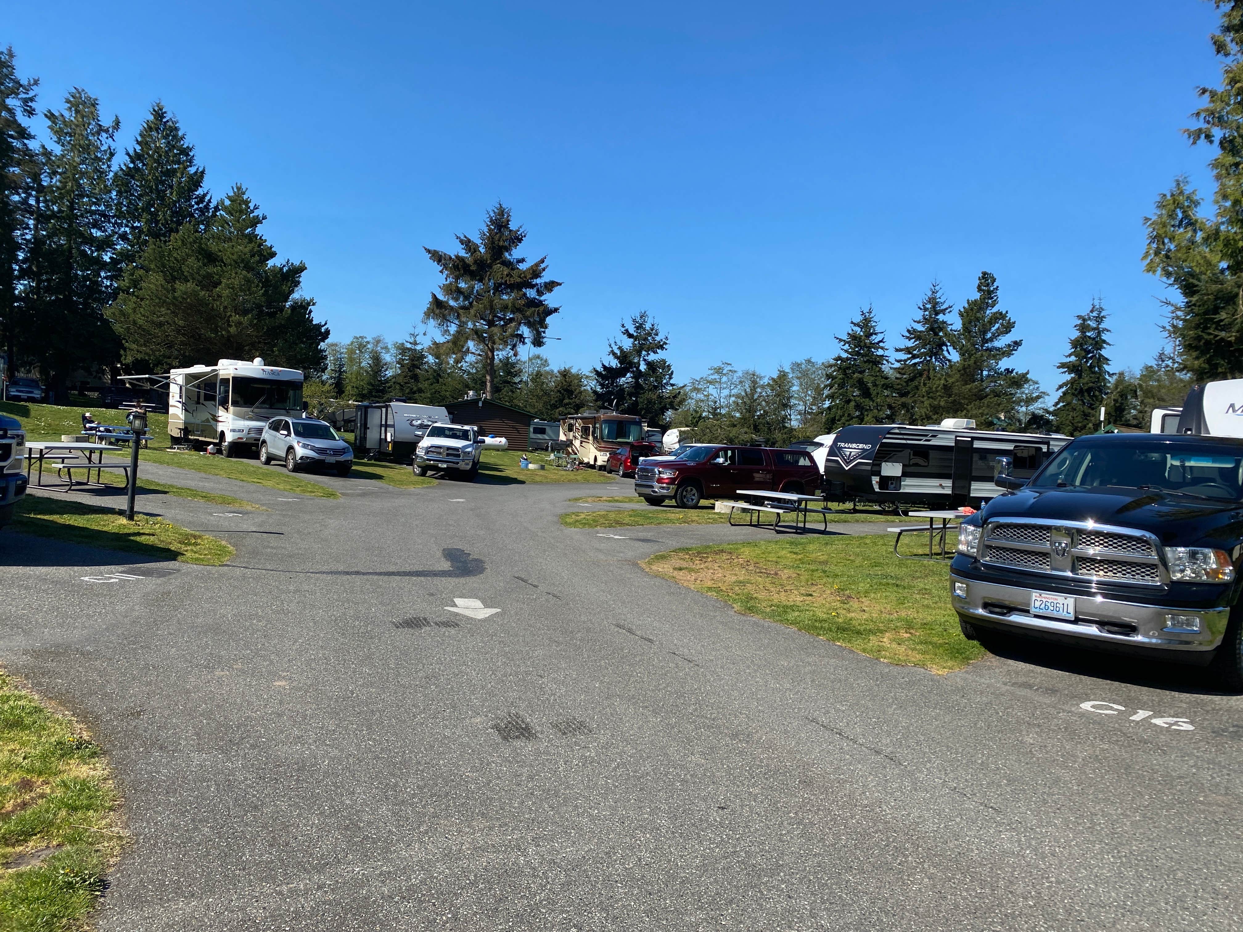 kristin S.'s photo of rv camping at North Whidbey RV Park near Acme, WA
