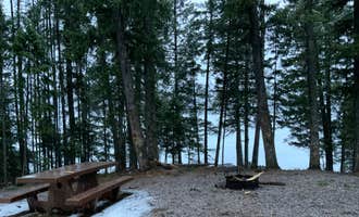 Camping near Owl Creek Packer Camp: Lake Inez Campground, Seeley Lake, Montana