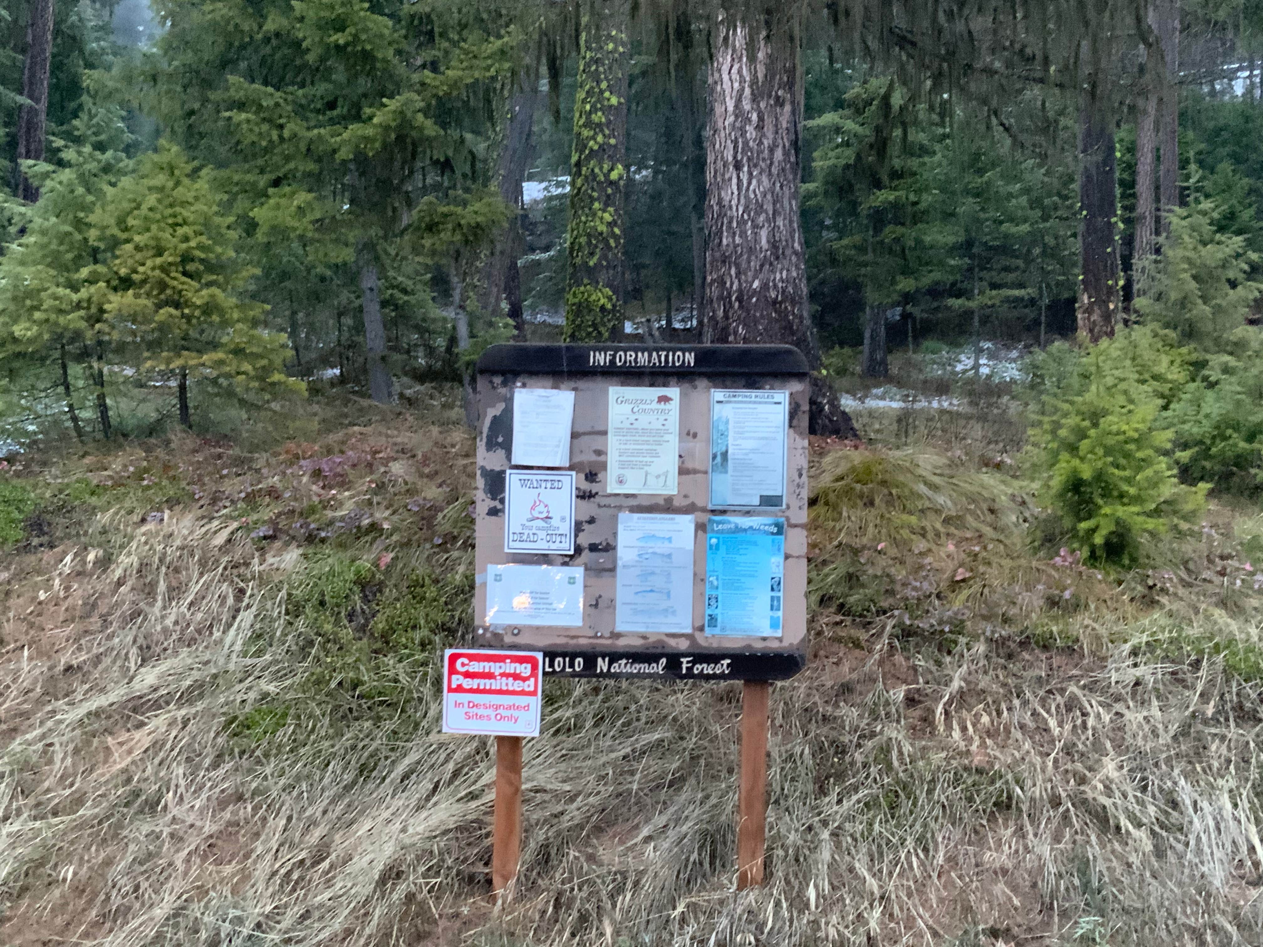 Camper-submitted photo at Lake Inez Campground near Condon, MT