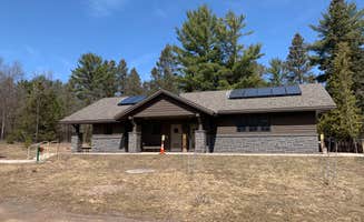 Scott M.'s photo of glamping accommodations at Jay Cooke State Park Campground near Solon Springs, WI