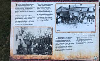 Paula C.'s photo of camping with a horse at Medora Campground near Belfield, ND