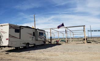 Nancy C.'s photo of rv camping at Jim Moss Arena Campground near Shoshoni, WY