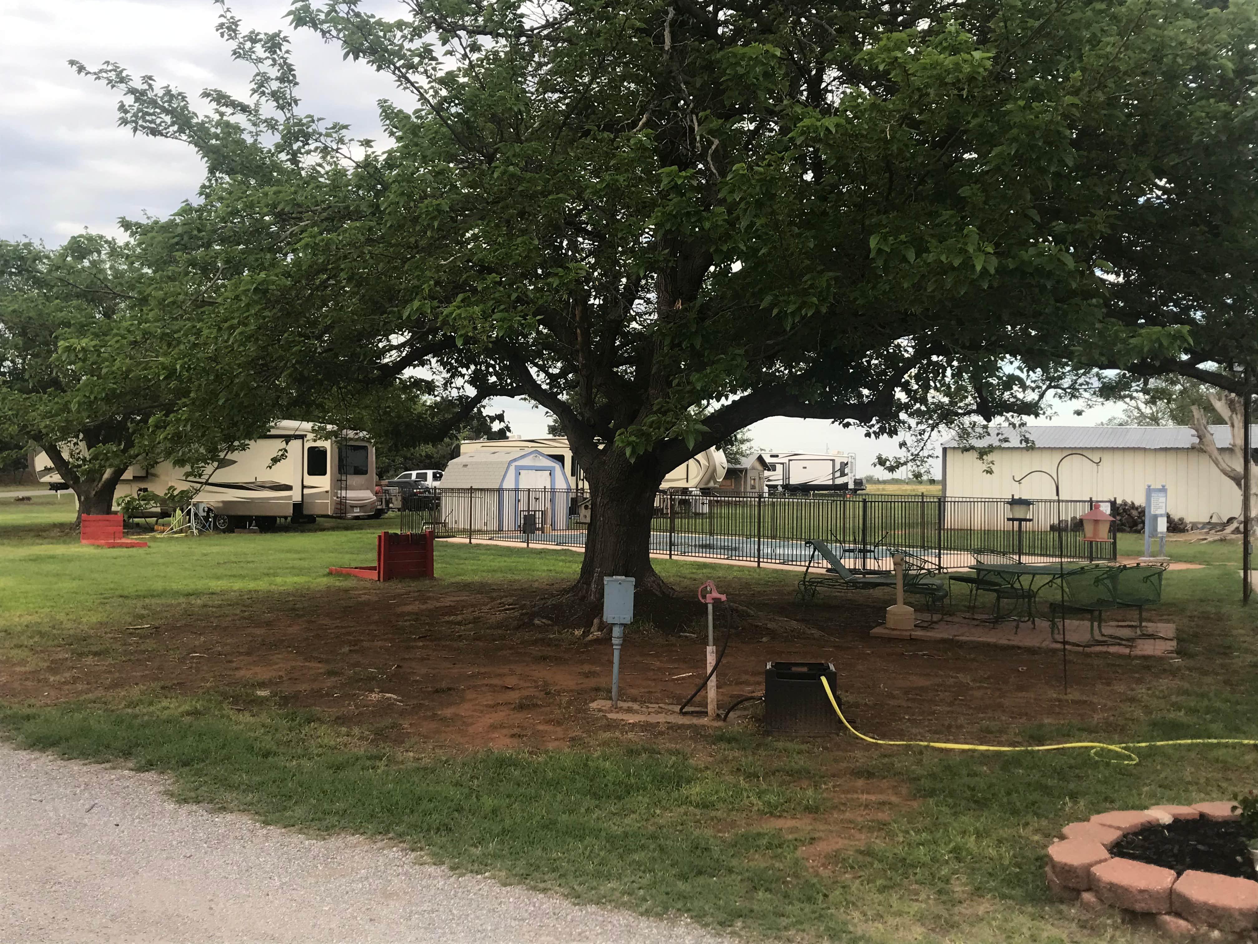 Camper-submitted photo at Rocking A RV Park near Quanah, TX