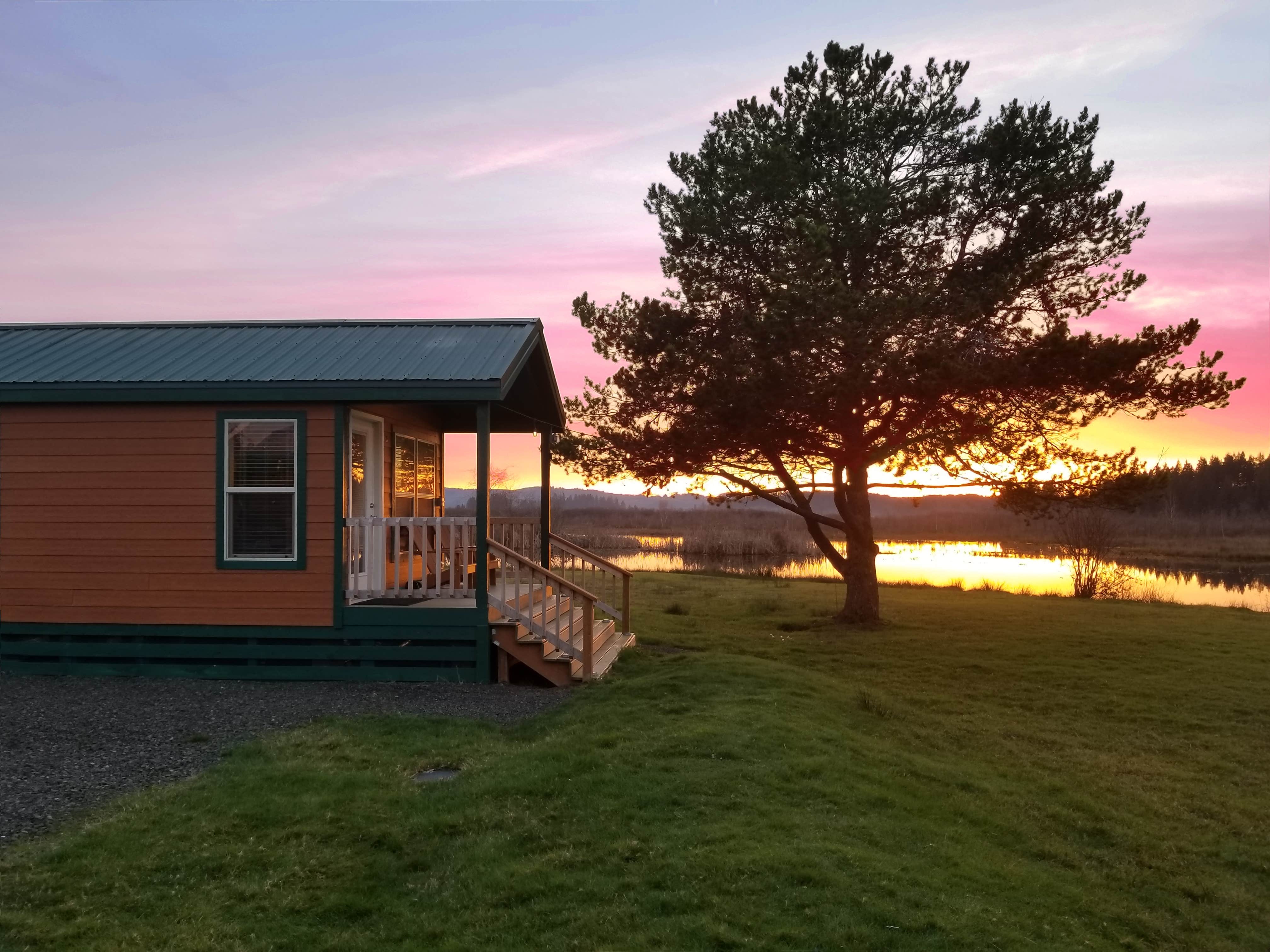 Silver Cove RV Resort ..'s photo of a cabin at Silver Cove RV Resort near Littlerock, WA