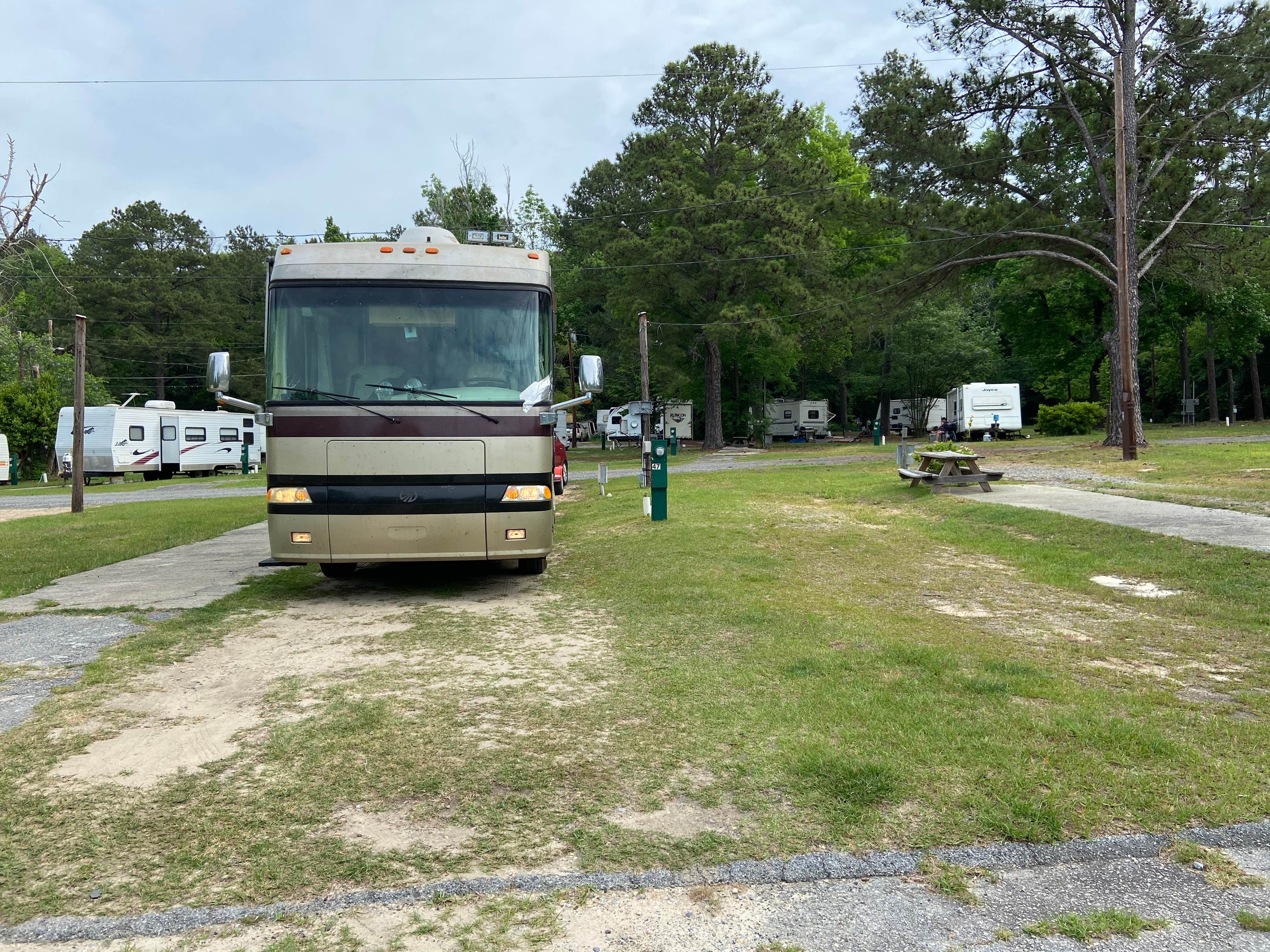 Kristyn's photo of rv camping at Safe Haven RV Park near Milledgeville, GA