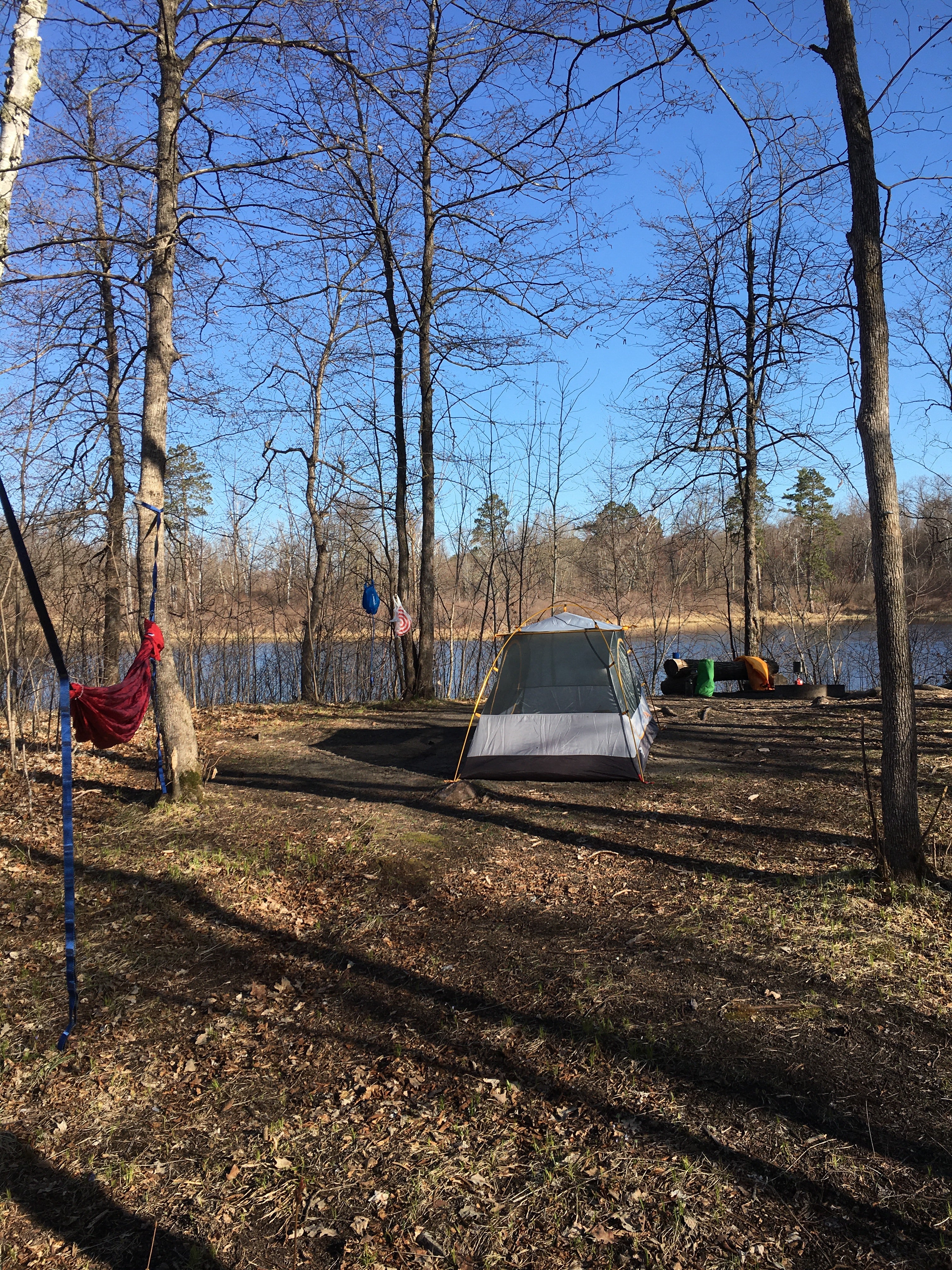 Camper submitted image from DeSoto Lake Backpacking Sites — Itasca State Park - 1