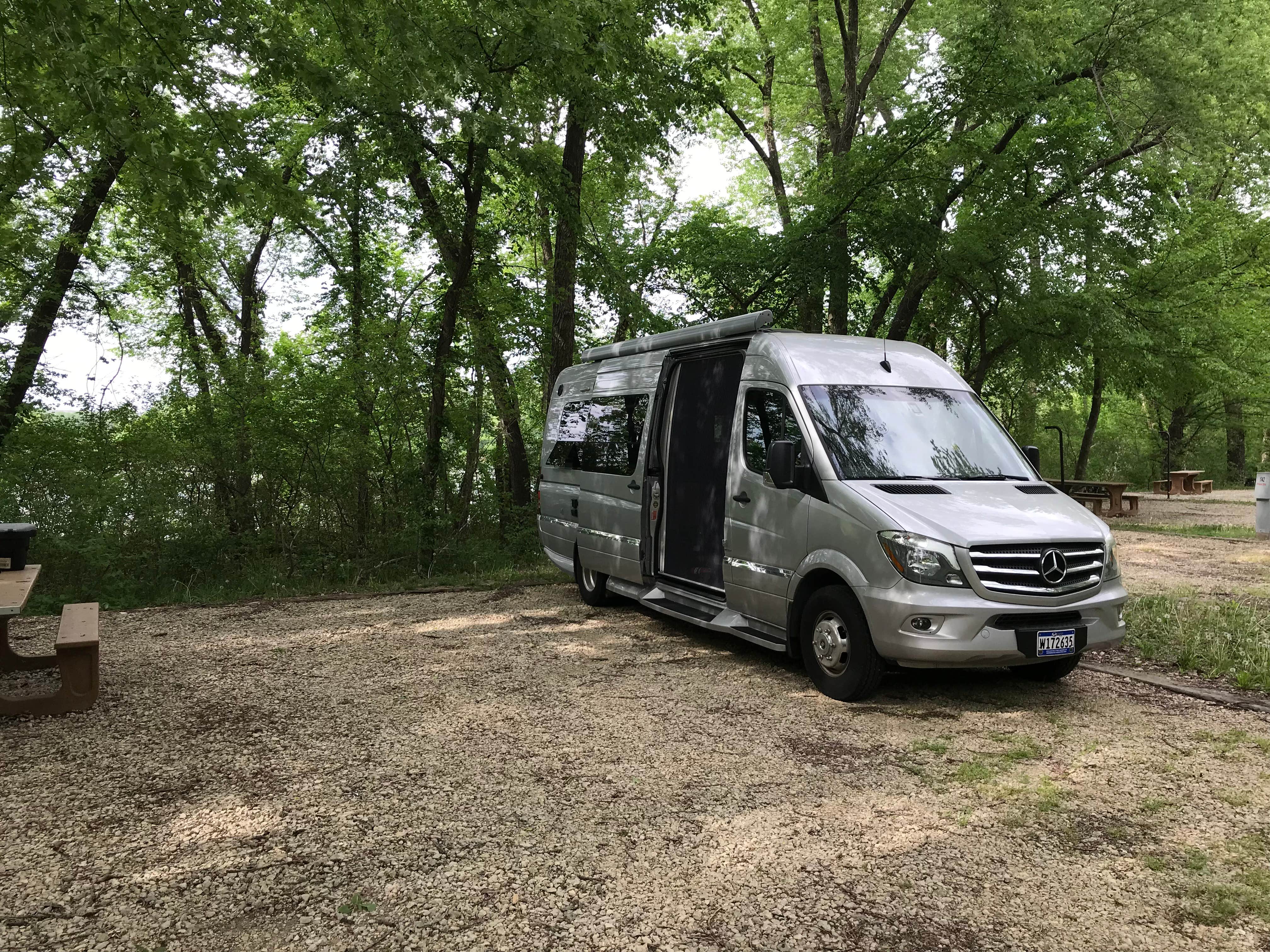 Camper-submitted photo at River Pond State Park Campground near Olsburg, KS