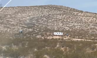 Camping near Little Black Mountain Petroglyphs: Black Rock Road Dispersed, St. George, Arizona