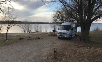 Jeff H.'s photo of rv camping at Eagle Point Campground — Kanopolis State Park near Sylvan Grove, KS