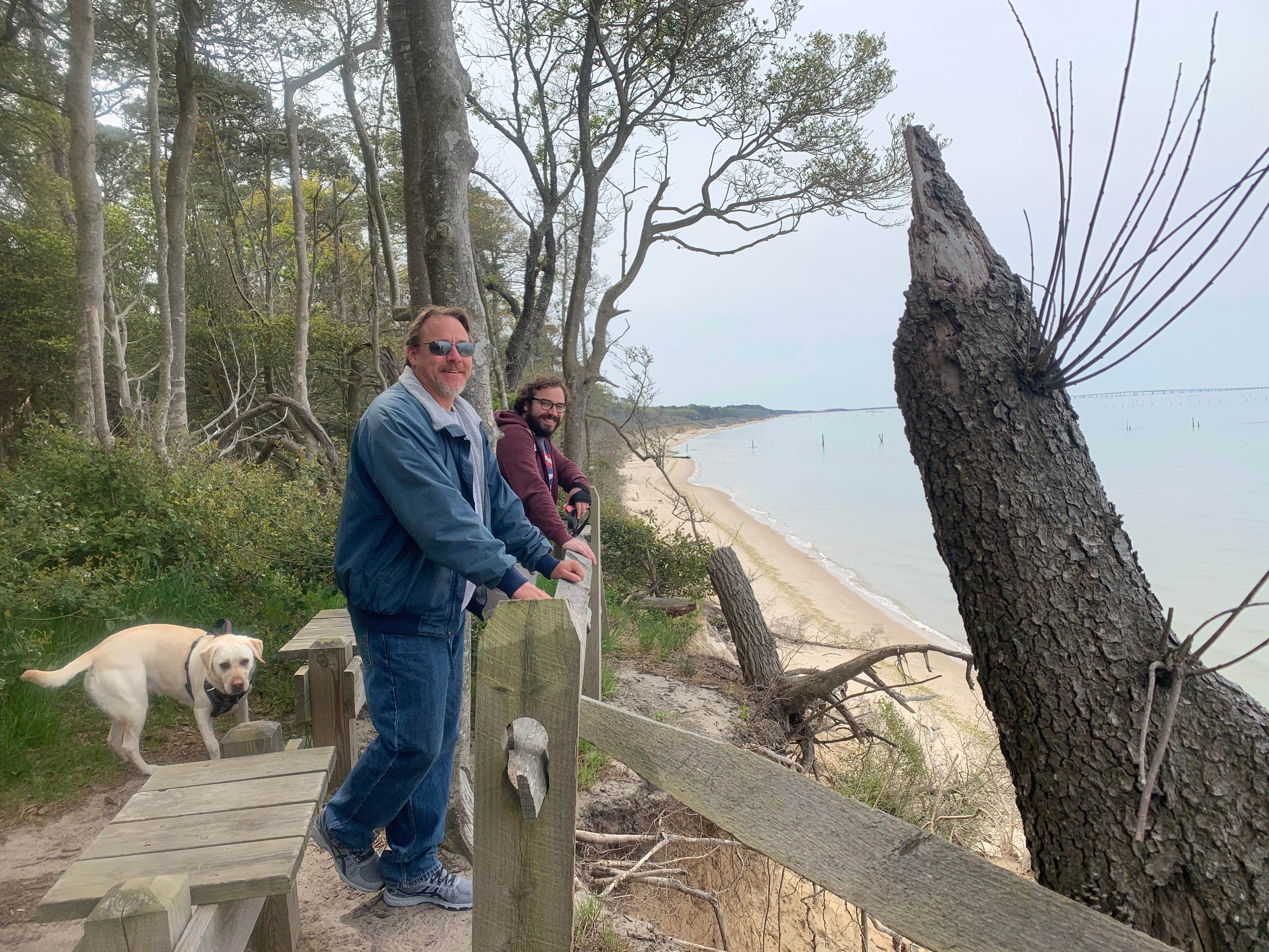 Gary G.'s photo of camping with pets at Kiptopeke State Park Campground near Jamestown, VA