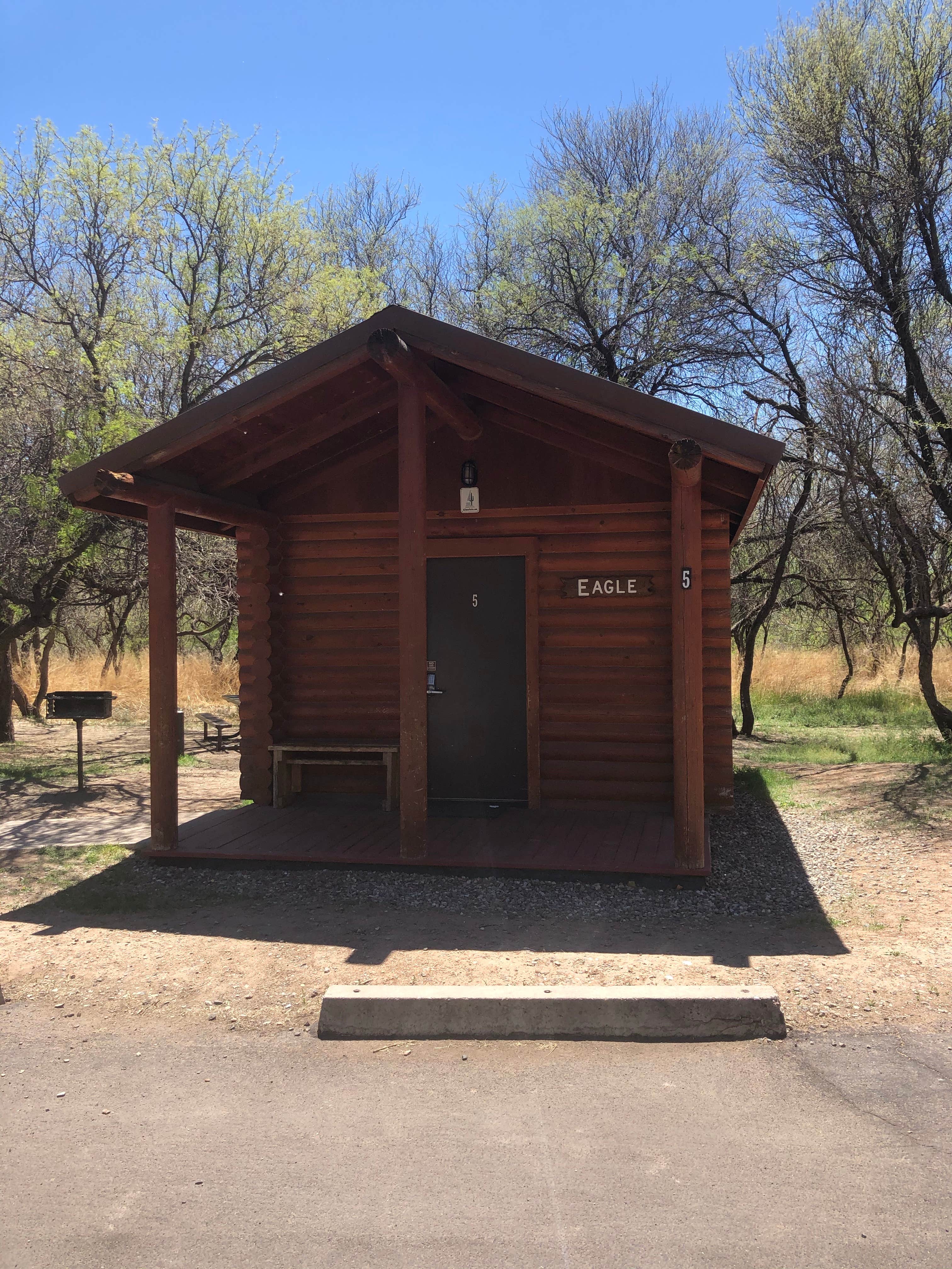 Candy P.'s photo of a cabin at Dead Horse Ranch State Park Campground near Lake Montezuma, AZ