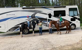 terilynn S.'s photo of rv camping at Lynnwood Equestrian Center near Mineral Springs, NC