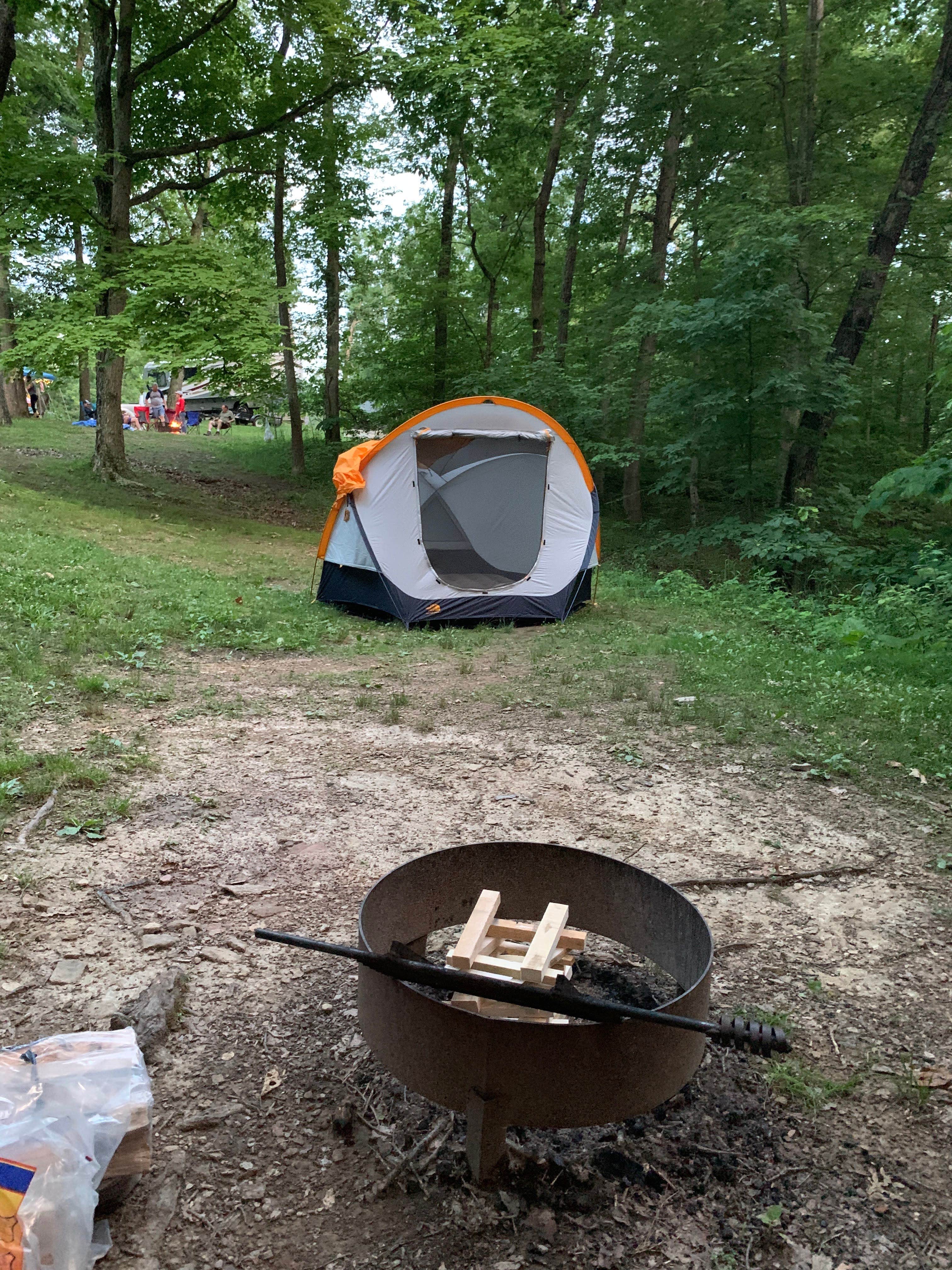 Rachel H.'s photo at Lake Hope State Park Campground near Millfield, OH