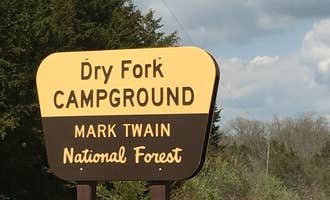 Camping near Cottonwoods RV Park & Campground: Dry Fork Recreation Area, New Bloomfield, Missouri