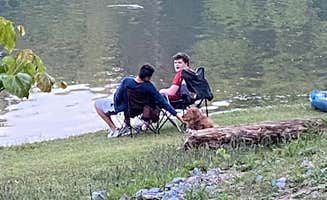 Grant B.'s photo of camping with pets at Payne Campground near Avondale Estates, GA