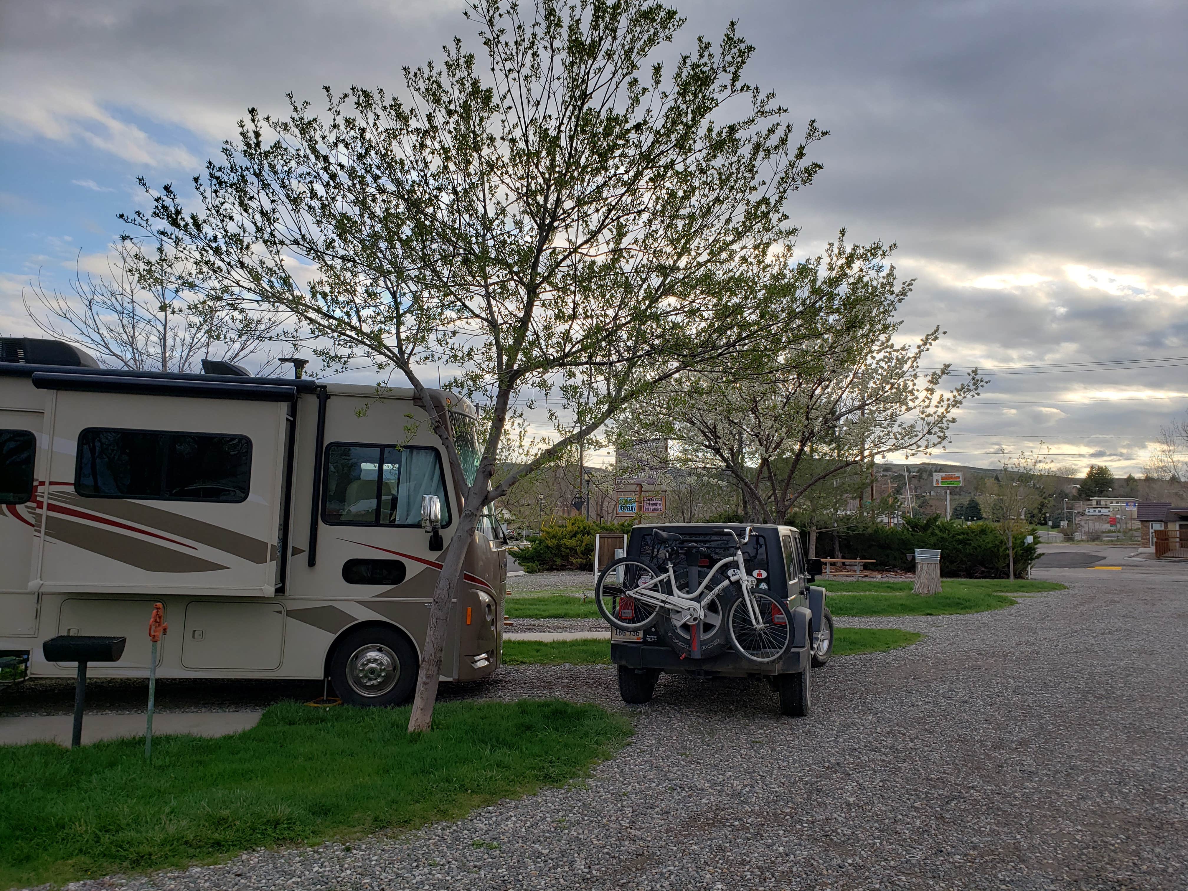 Camper-submitted photo at Wyoming Gardens RV Park near Thermopolis, WY