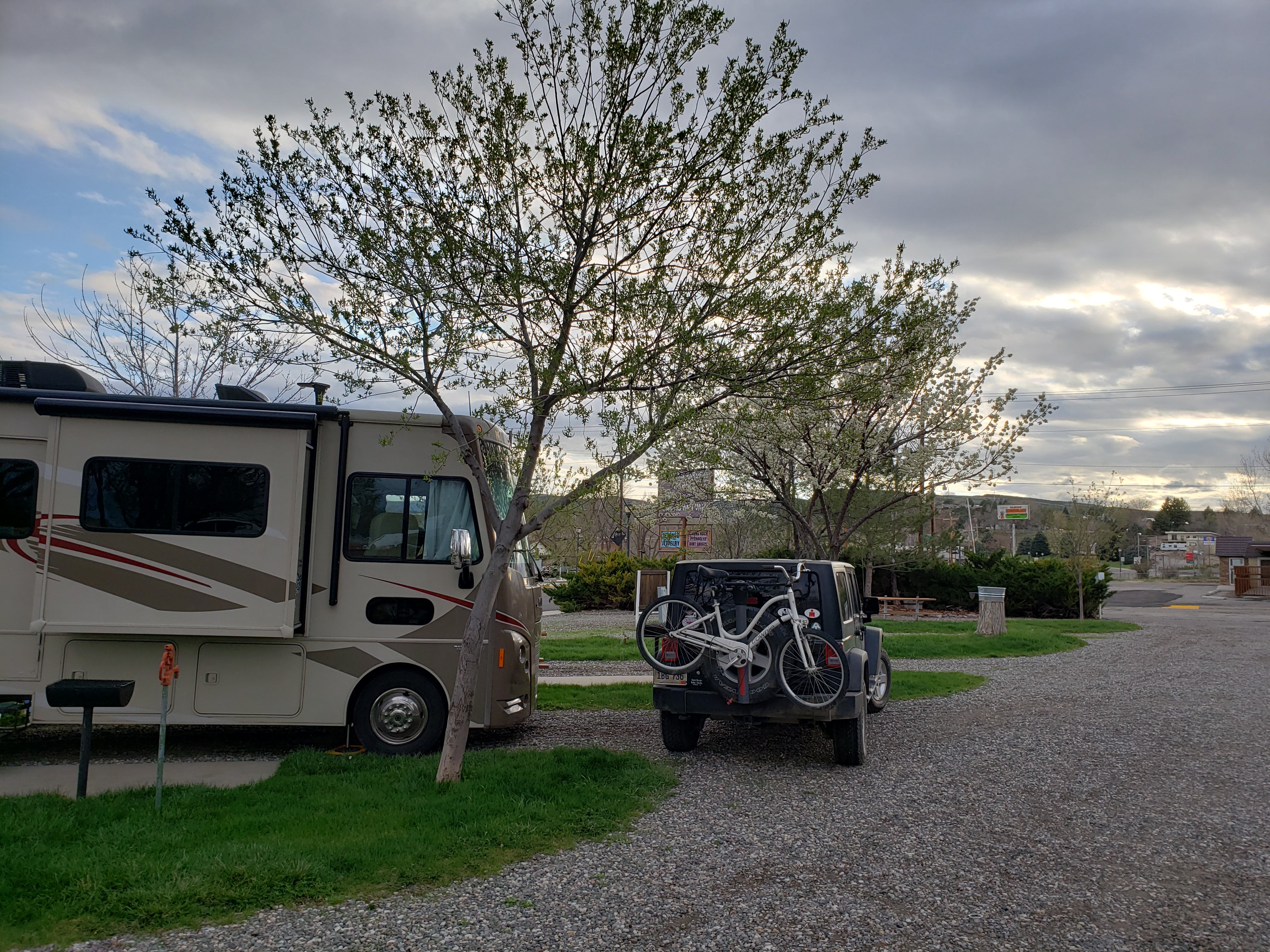 Camper submitted image from Wyoming Gardens RV Park - 3