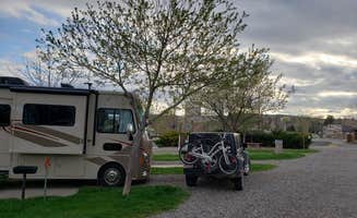 Nancy C.'s photo of rv camping at Wyoming Gardens RV Park near Thermopolis, WY