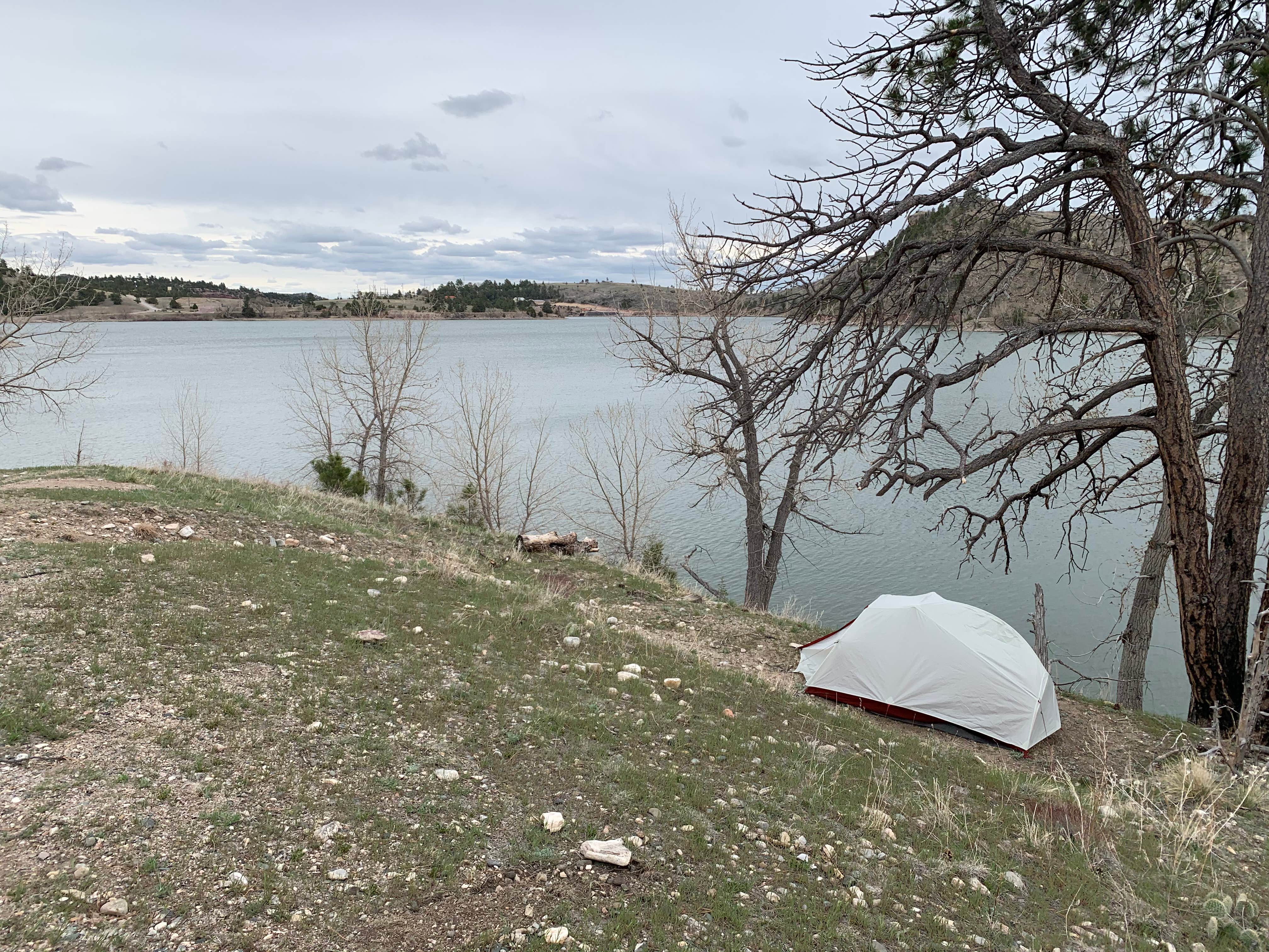 Camping near Lewis Park: Newell Bay Campground — Guernsey State Park, Guernsey, Wyoming
