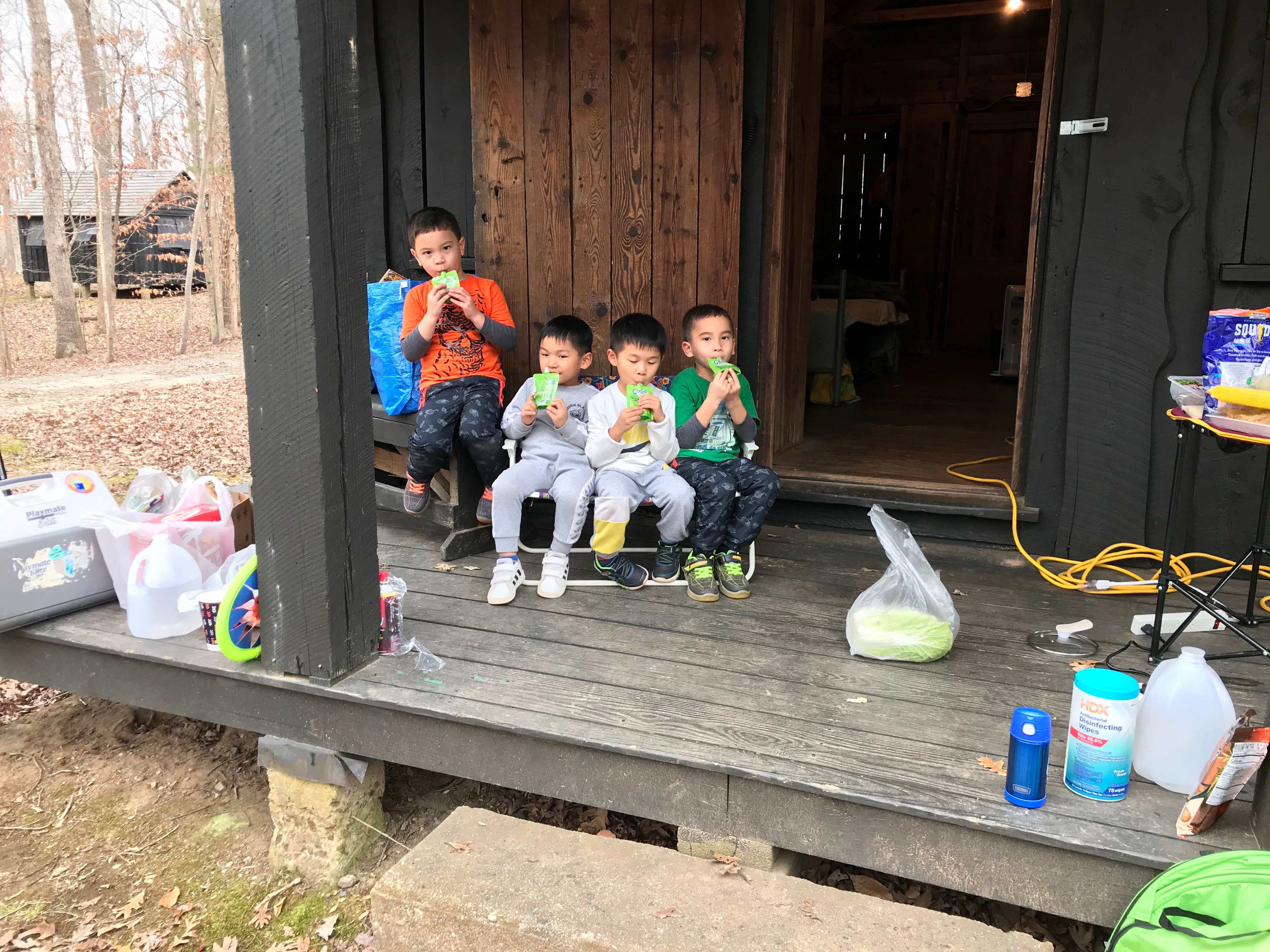 Camper-submitted photo at Cabin Camp 3 — Prince William Forest Park near Dumfries, VA