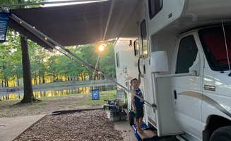 Rebecca H.'s photo of rv camping at LeFleur's Bluff State Park Campground near Forest, MS