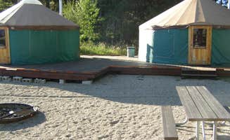 Lake Cascade S.'s photo at Osprey Point Group Yurts — Lake Cascade State Park in Idaho