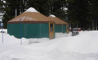 Lake Cascade S.'s photo at Osprey Point Group Yurts — Lake Cascade State Park near Cascade, ID