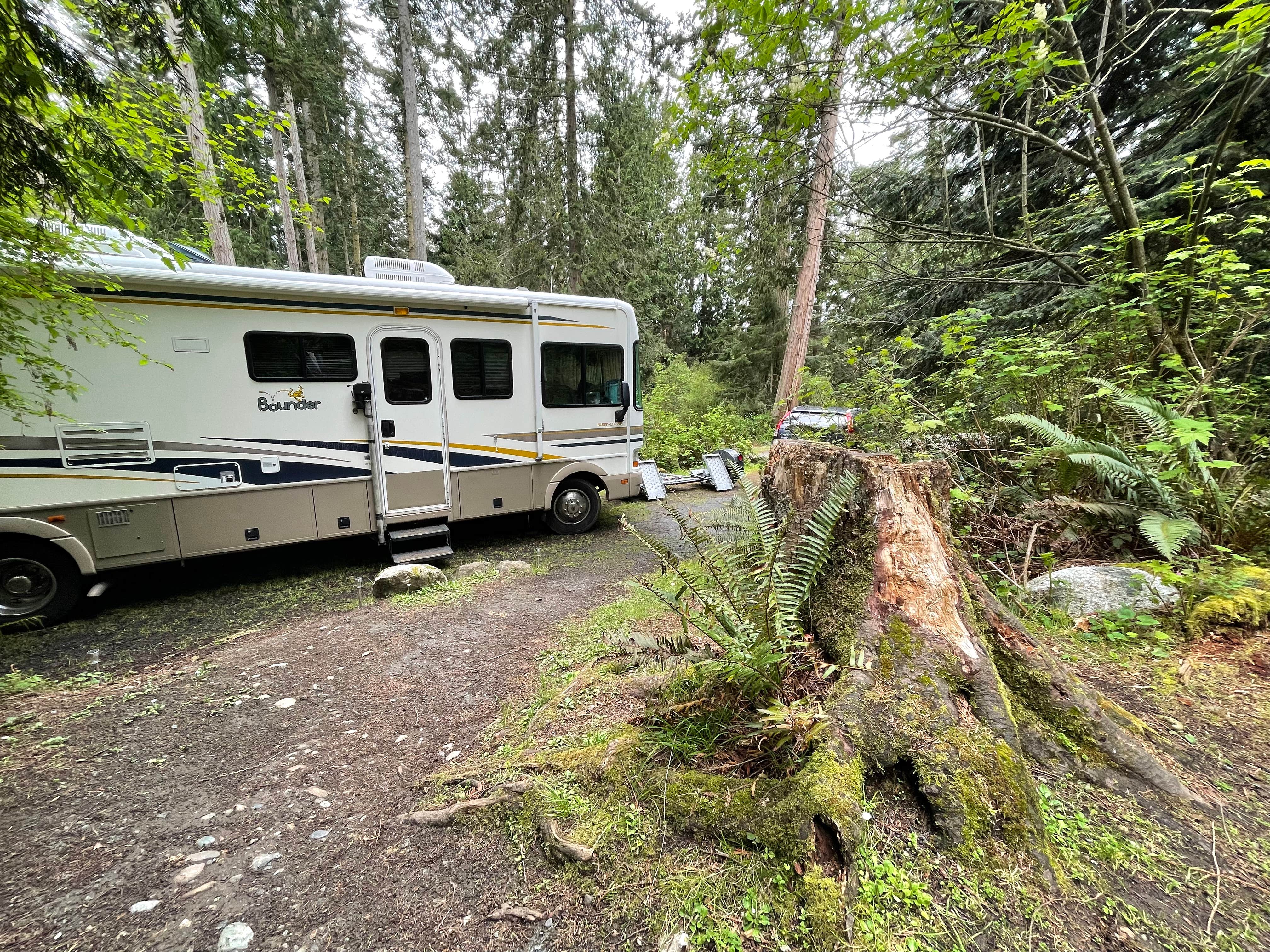 Barry  L.'s photo of rv camping at Deception Pass State Park Campground near Coupeville, WA