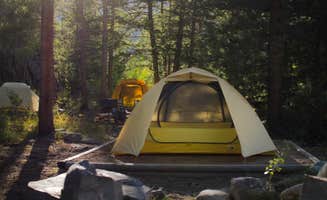 Sam D.'s photo of tent camping at Campfire Ranch on the Taylor near Gunnison, CO