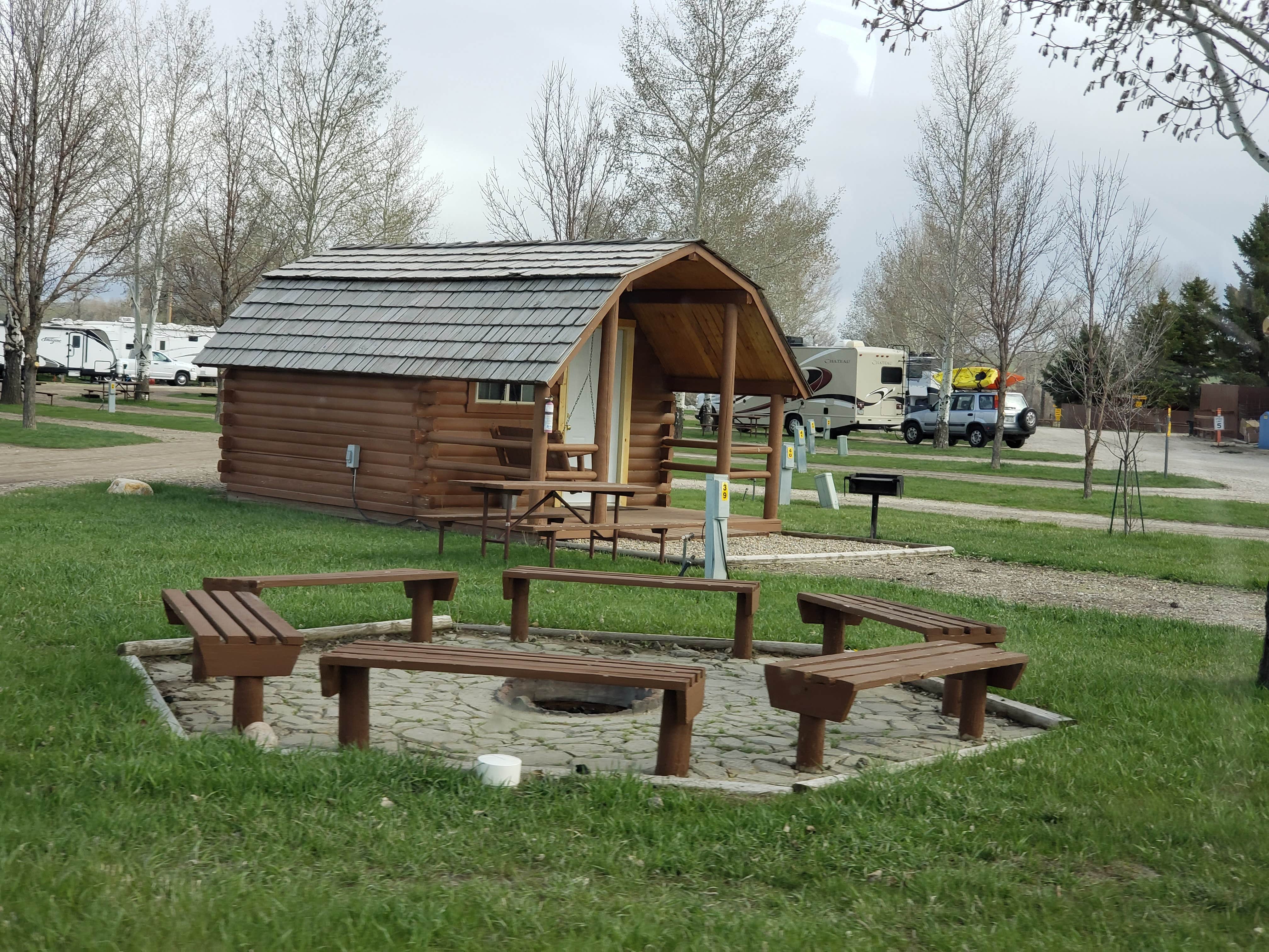 Nancy C.'s photo of glamping accommodations at Buffalo KOA near Bighorn National Forest