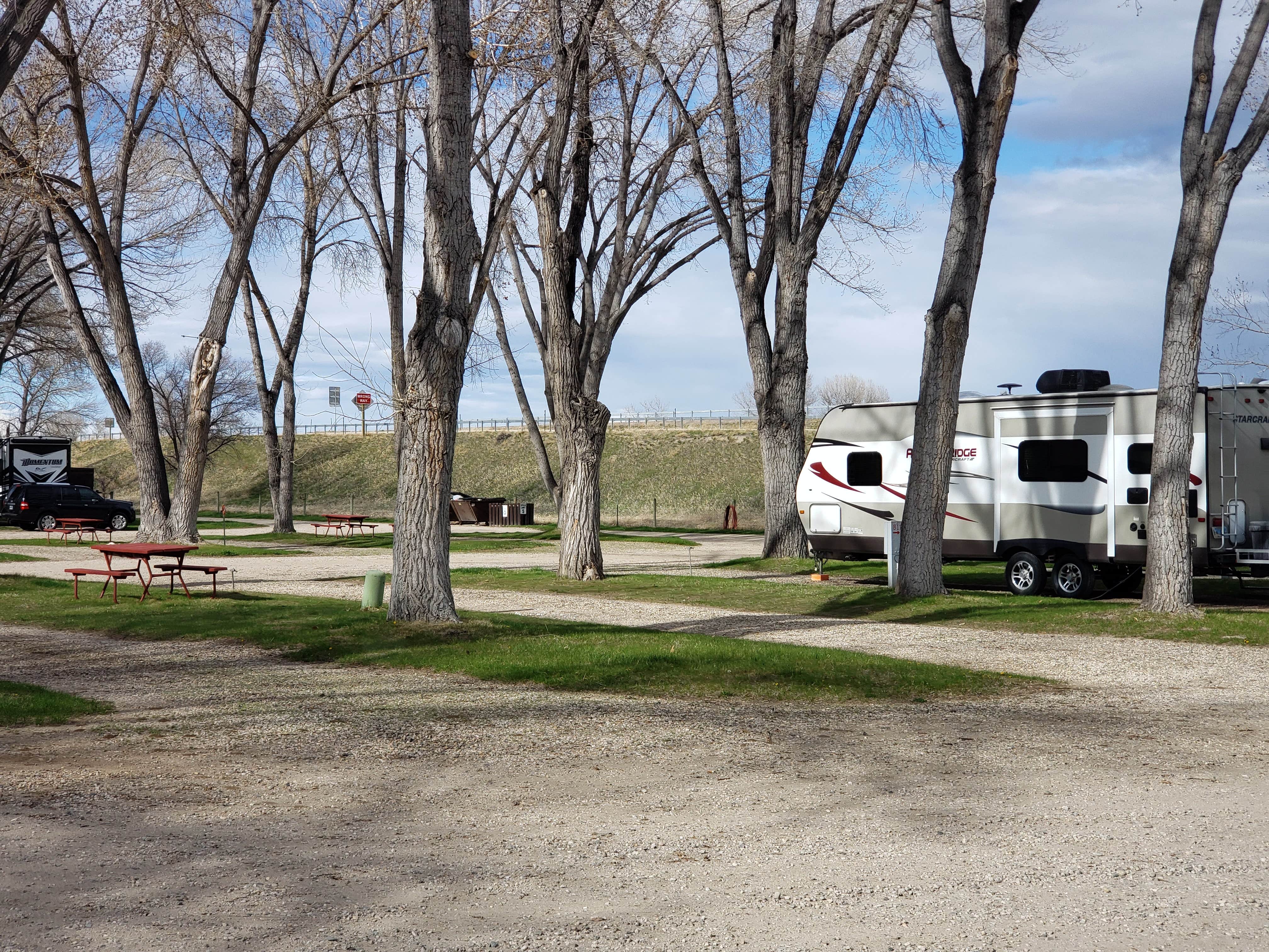 Nancy C.'s photo of rv camping at Indian Campground near Bighorn Canyon National Recreation Area