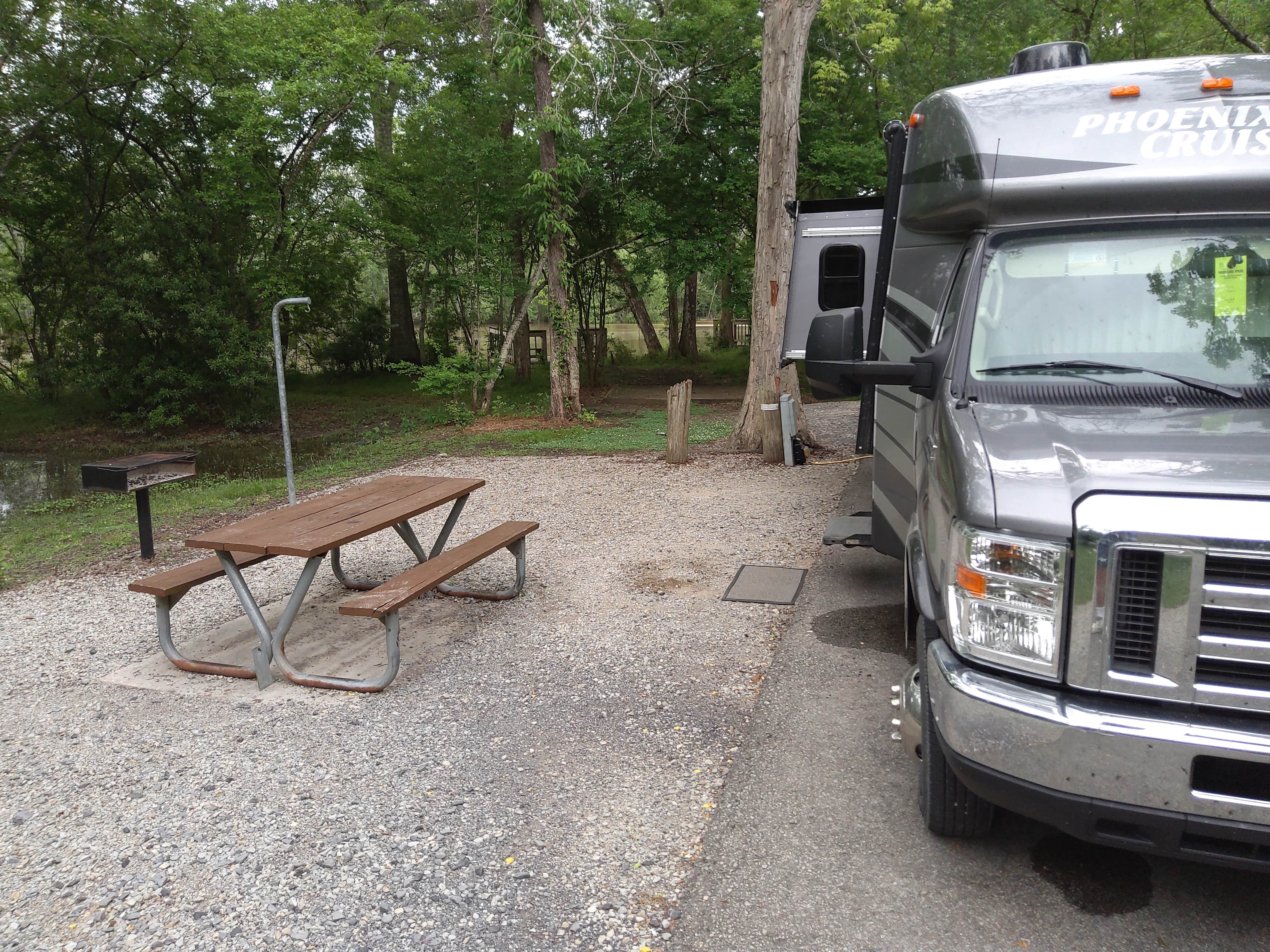Gary P.'s photo of rv camping at Lake Fausse Pointe State Park Campground near New Iberia, LA