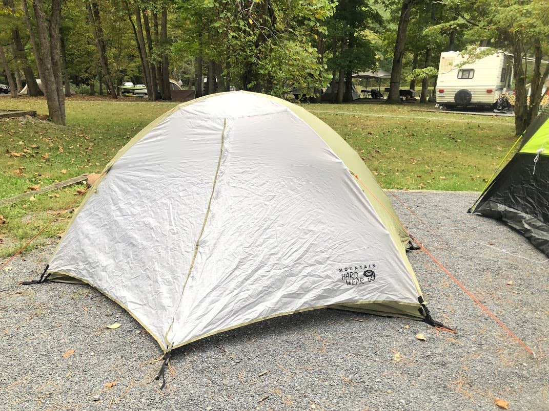 Brittany B.'s photo of rv camping at Douthat State Park Campground near Goshen, VA