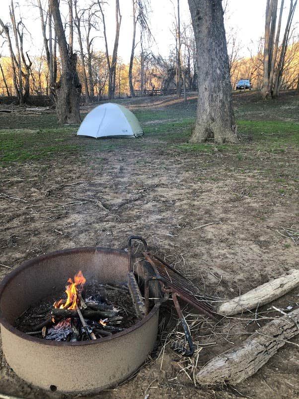 Brittany B.'s photo at Canoe Landing Group Campsite — James River State Park near Monroe, VA