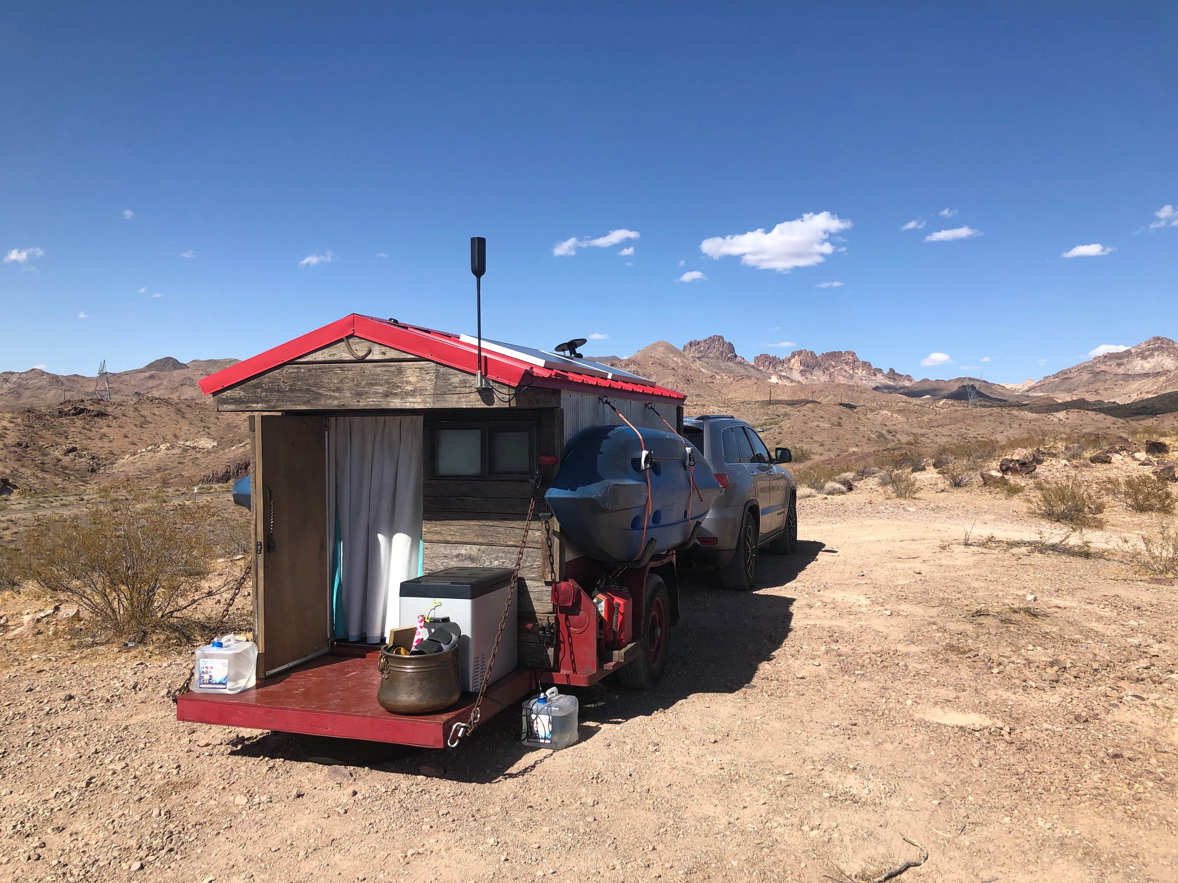 Camper submitted image from Old Kingman Highway Dispersed Camping near Bullhead City - 4