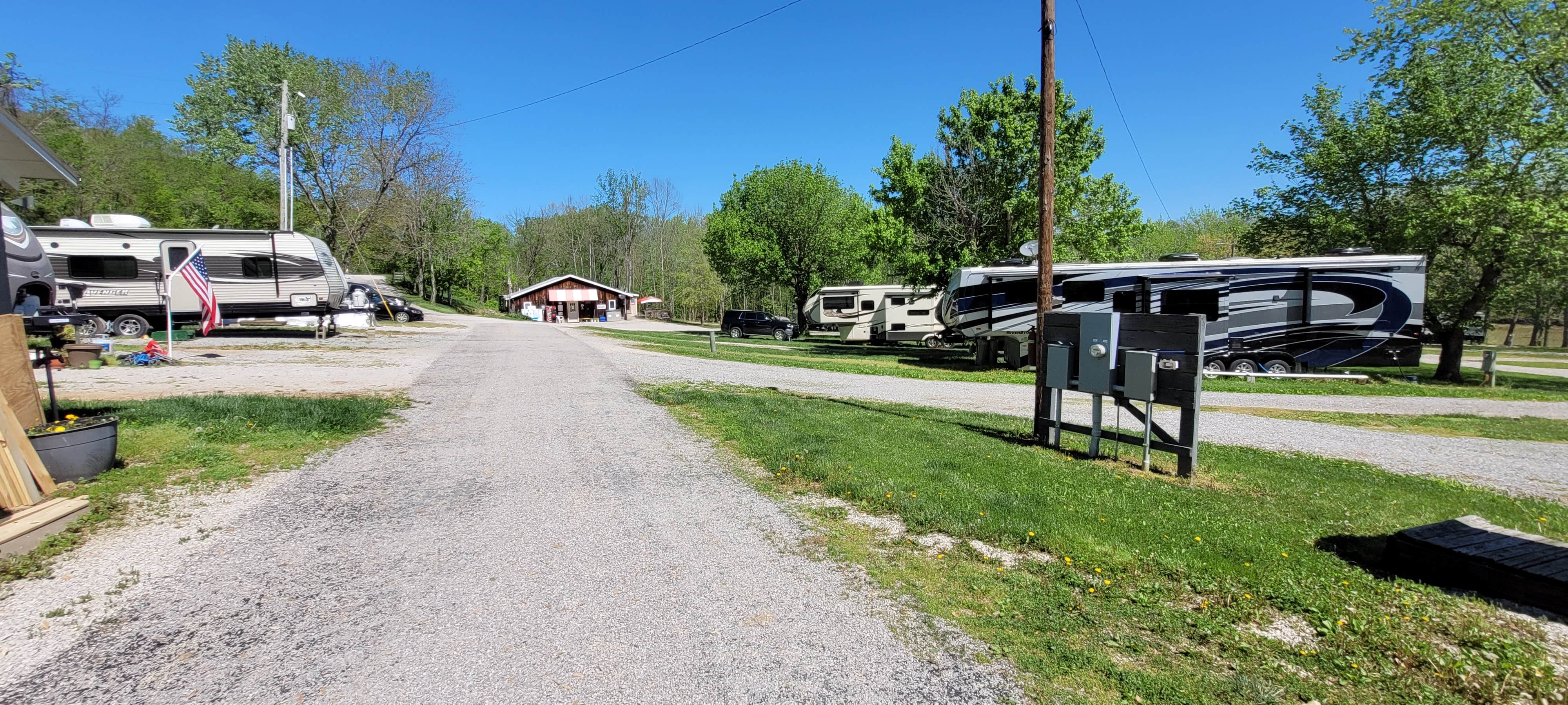 Sallie M.'s photo of rv camping at Lawrence Creek near Manchester, OH