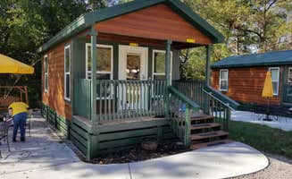 Sallie M.'s photo of a cabin at Lebanon-Cincinnati NE KOA near Fort Thomas, KY