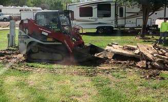 Becky K.'s photo of rv camping at Covered Bridge RV Park & Storage near Godfrey, IL